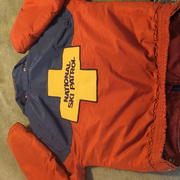 Alti Ski Patrol jacket, Vintage, Mens Small, Rust and Dark Blue, - Picture 8 of 13